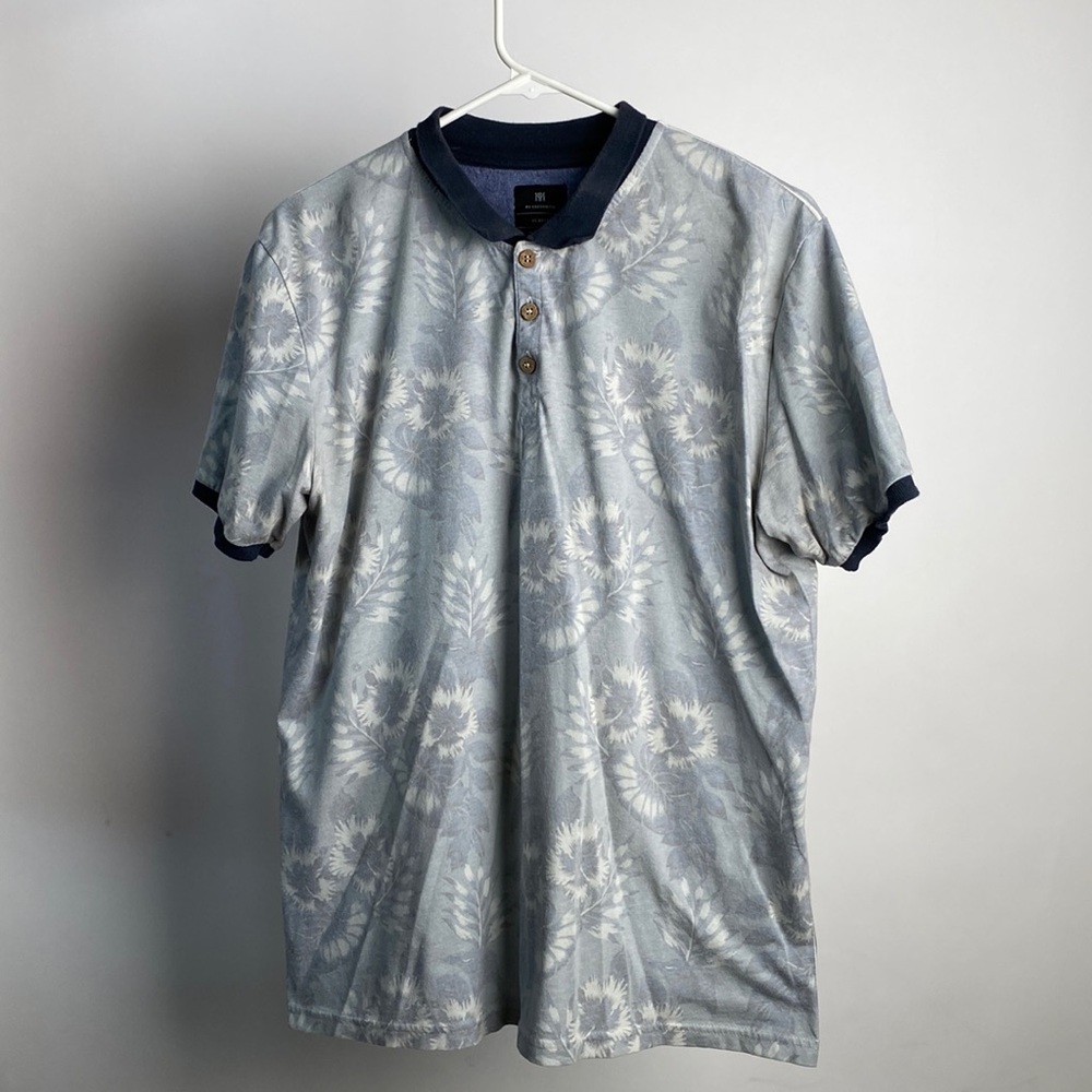 Tropical polo tee